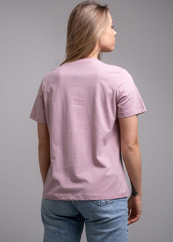 Розовая летняя футболка розовый 102032 Power