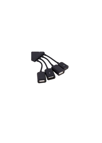 Концентратор Lapara LA-MicroUSB-OTG-HUB black (366661181)