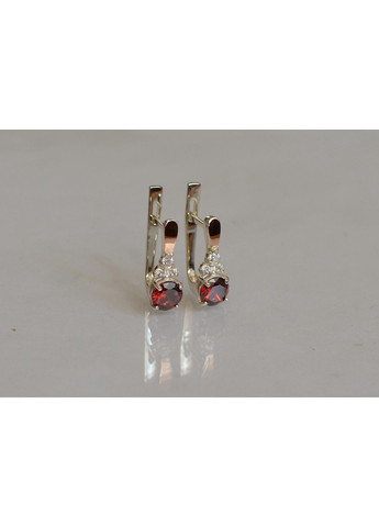 Срібні сережки з золотом Silver Style (367112308)