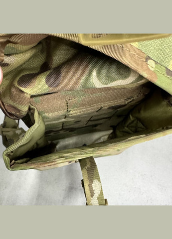 Подсумок утилитарный полужесткий, на плечо, на молли,, для биноклей и ПНВ, мультикам, CORDURA 1000D WinTac (362602368)