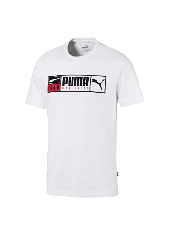 Белая футболка Puma