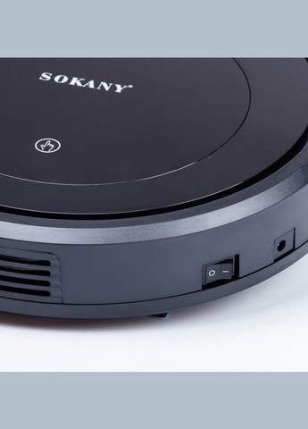 Робот-пылесос SK-13017 с пультом дистанционного управления, чёрный Sokany (363321387)