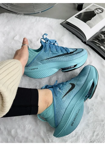 Синій кросівки чоловічі nike air zoom alphafly next% 2 blue найк аір зум сині демісезон No Brand