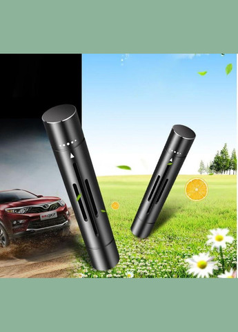 Ароматизатор автомобіль Lanxuan освіжувач повітря в машину + 5 змінних картриджів Чорний (FR050823) No Brand (330779151)