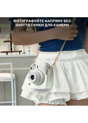 Чохол для фотокамери INSTAX MINI 12 + альбом на 64 фото + наклейки на фотоплівку, Fujifilm (365721954)