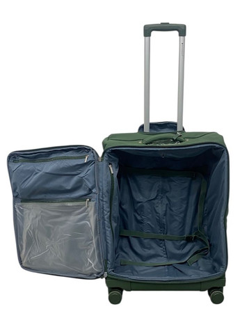 Чемодан большой 48103 нейлон L Темно-зеленый Snowball (335206142)