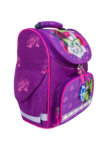 Шкільний яскравий каркасний рюкзак для дівчаток ортопедичний Успіх 12 л фіолетовий 168к (00551703) Bagland (298567676)