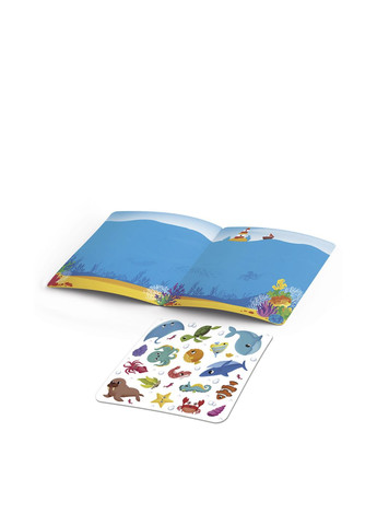 Набір для творчості з наклейками "Морські жителі" колір різнокольоровий ЦБ-00275762 Vladi toys (325747468)