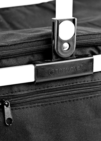 Складная сумка с алюминиевой рамой Черная Полиэстер Одно отделение Topmove Amazon (348832100)