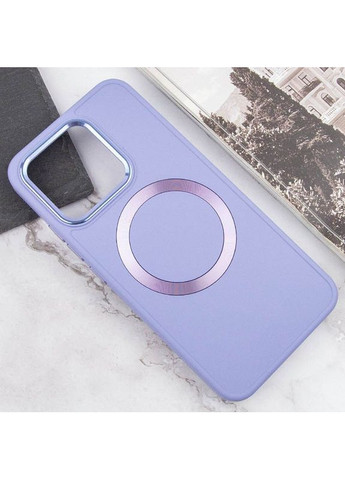 Чехол TPU Bonbon Metal Style с MagSafe для Xiaomi Redmi Note 13 4G Сиреневый Epik (372845683)