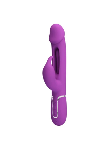 Вібратор із стимулятором клітора Kampas Rabbit 3 in 1 Purple, BW-500025-3 Pretty Love (383075094)