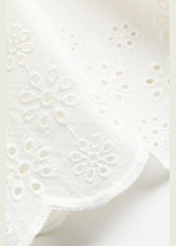 Молочний літній комплект (сукня, трусики) H&M
