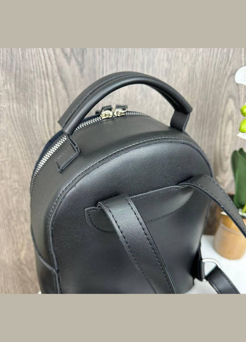 Жіночий міні рюкзак прогулянковий Чорний No Brand (301082982)