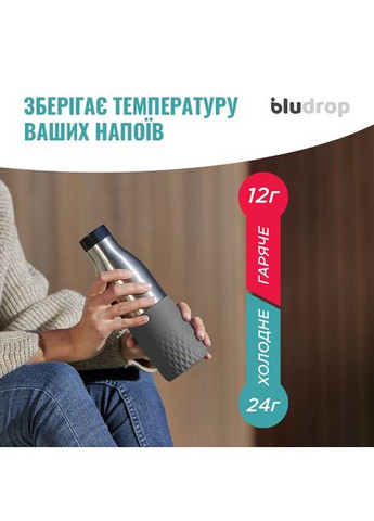 Термопляшка Bludrop Green 500 мл (N3110610) Tefal (370620039)