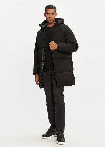 Черная зимняя куртка Jack & Jones