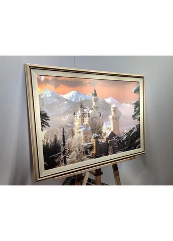 Картина в багетній рамі Замок Нойшванштайн 50х70 см. №306 No Brand (385667641)