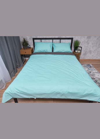 Комплект постільної білизни Бязь Gold Люкс «» двоспальний 175х210 наволочки 2х70х70 (MS-820002095) Moon&Star Gray Mind (285717803)