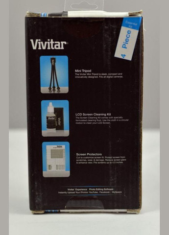 Фотонабор Digital Camera Starter Kit (4 Piece) Essential Kit Vivitar (292734869)