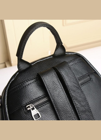 Стильний жіночий шкіряний рюкзак чорний міський 51124 Tiding Bag (341309397)