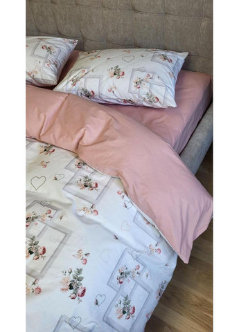 Постельное белье Флор, ранфорс Семейный размер, наволочки 50/70 No Brand (364219340)