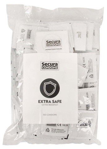 Презервативы повышенной надежности для анального секса Extra Safe 100 шт Secura (291443698)