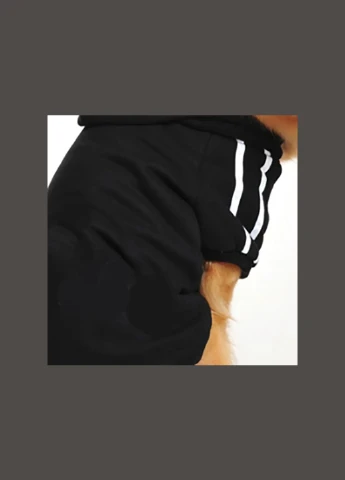 Толстовка для собак однотонная Pet Style "Спорт" Черная 5XL No Brand - (323234285)