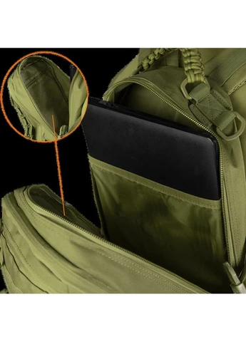 Рюкзак BattleBag LC Олива (7236) 35 л, Oxford 900D, тактический, с системой MOLLE, удобный для ношения Camotec (394951405)