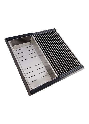 Кухонна мийка PVD чорна СМ 44*44 Handmade (монтаж під стільницю) Valeso (353746712)