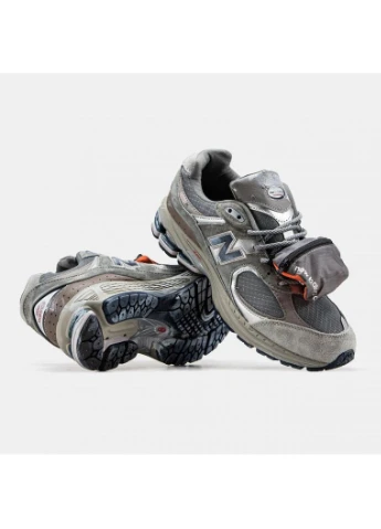 КРОССОВКИ ЖЕНСКИЕ NEW BALANCE 2002R GREY 2.0 НЬЮ БЕЛАНС 2002 СЕРЫЕ No Brand серые демисезоны (390381140)