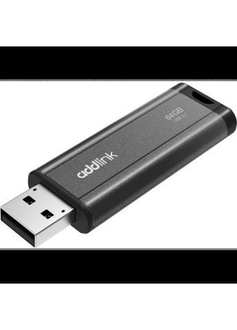 USB флеш накопичувач (ad64GBU65G3) AddLink 64gb u65 gray usb 3.1 (268147575)