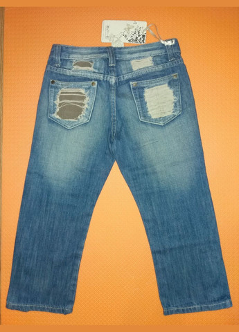 Капрі джинсові для дівчинки Binnitu р.24 (XS) No Brand (321992114)