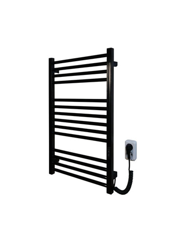 Полотенцесушитель электрический с контроллером Черный глянец 790*490 Carino ARIANNA (367604626)
