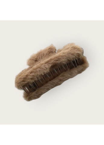 Заколка-краб для волос "Мех" No Brand (361220793)