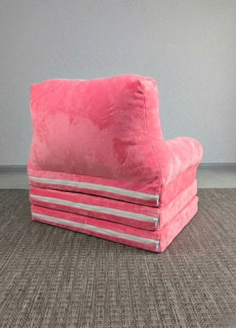 Детское кресло игрушка Хеллоу Китти розовый плюшевое раскладное в кровать Lalapka (369369949)