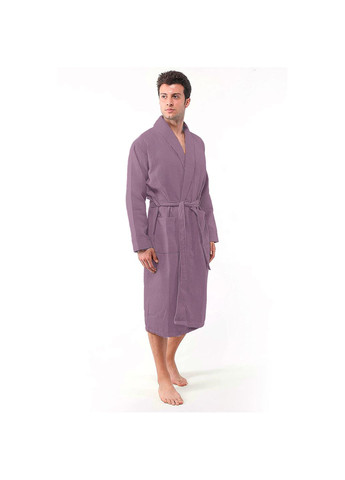 Вафельный халат Кимоно 100% хлопок 360 г/м2 (Пудра) GM Textile (264188802)
