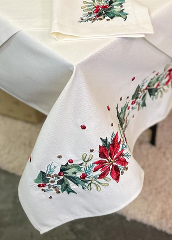Різдвяна скатертина "Омела" р.2,5 м*1,4 м Едельвіка (316090826)