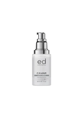 ED Cosmetics Нічний крем для обличчя з екстрактом чорної ікри CAVIAR NIGHT CREAM, 30 мл — Крем, Україна (391669366)