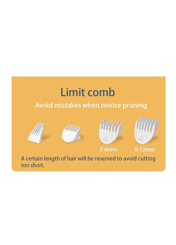 4 в 1 Електричний триммер для тварин, перезаряджувані машинки для стрижки домашніх тварин для собак MewooFun (301537345)