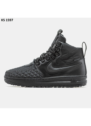 Черные демисезонные кроссовки мужские nike lf1 duckboot black найк дакбут No Brand