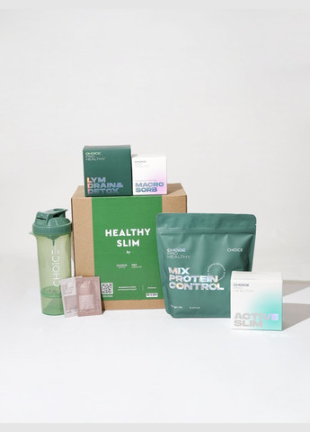 Старт бокс HEALTHY SLIM – набор для здорового снижения веса и идеальных форм тела CHOICE (332989230)
