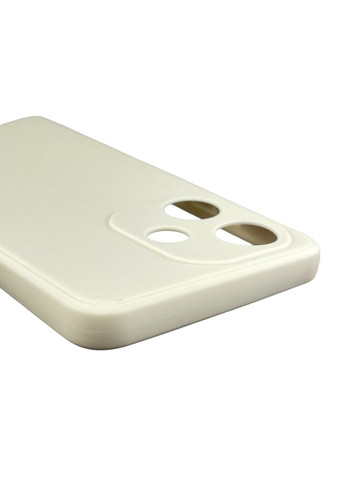 Чехол для Hot 30 с квадратными гранями с защитой камеры на инфиникс хот 30 бежевый Infinix (366023154)