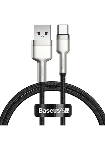 Дата кабель Cafule Metal Data USB to Type-C 66W (1m) (CAKF00010) Baseus (291880109)