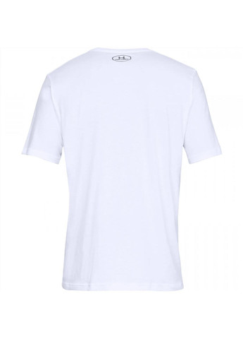 Белая футболка мужская team issue wordmark ss (1329582-100) Under Armour