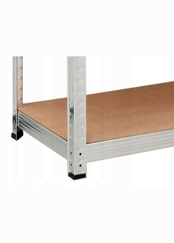 Стелаж металевий 180х90х40 см 5 полиць, навантаження 175 кг на полицю (Сірий) Польща Chomik (315349617)