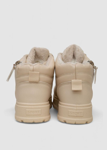 Кросівки жіночі зимові на хутрі,, 248RMB06 Stilli бежеві всесезони (308834212)