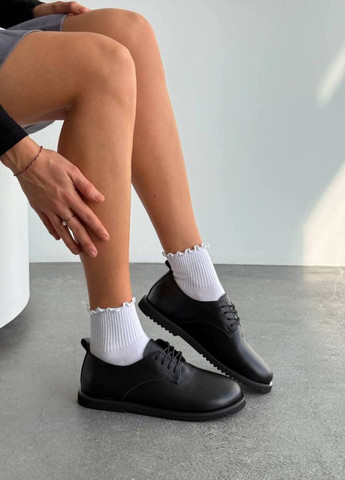 Ailinda Туфлі жіночі шкіряні лофери чорний з натуральна шкіра, україна — демісезон (319157861)