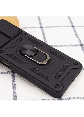 Противоударный чехол Camshield для Samsung Galaxy A03s (A037), ударопрочный чехол Самсунг А03с + кольцо Epic (396509584)