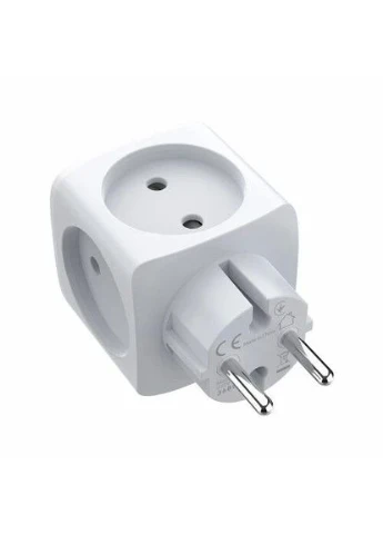 Разветвитель сетевой, 4 розетки, White, 16А, с заземлением (CW-CHE4W) CW-CHE4W Colorway (395354845)