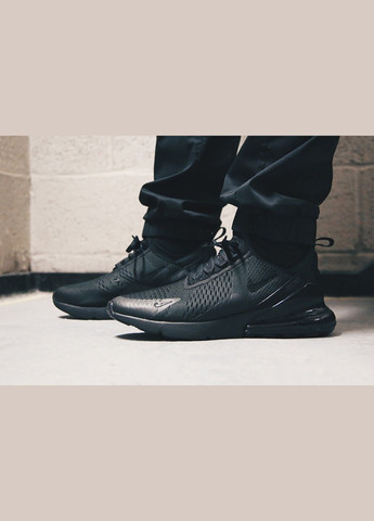 Чорні кросівки air max 270 triple black — ah8050-005 Nike