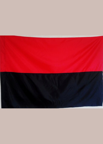 Прапор УПА, ОУН, великий, розмір: 150х90 см, прапор УПА, прапор ОУН, прапор Бандери, нейлон, поліестер, прапор червоно-чорний No Brand (329746557)